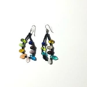 Women's Fashion Multi-color Beaded Earrings